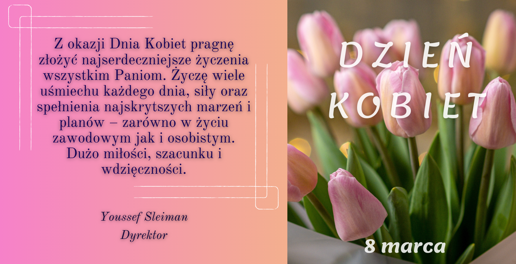 Życzenia z okazji Dnia Kobiet