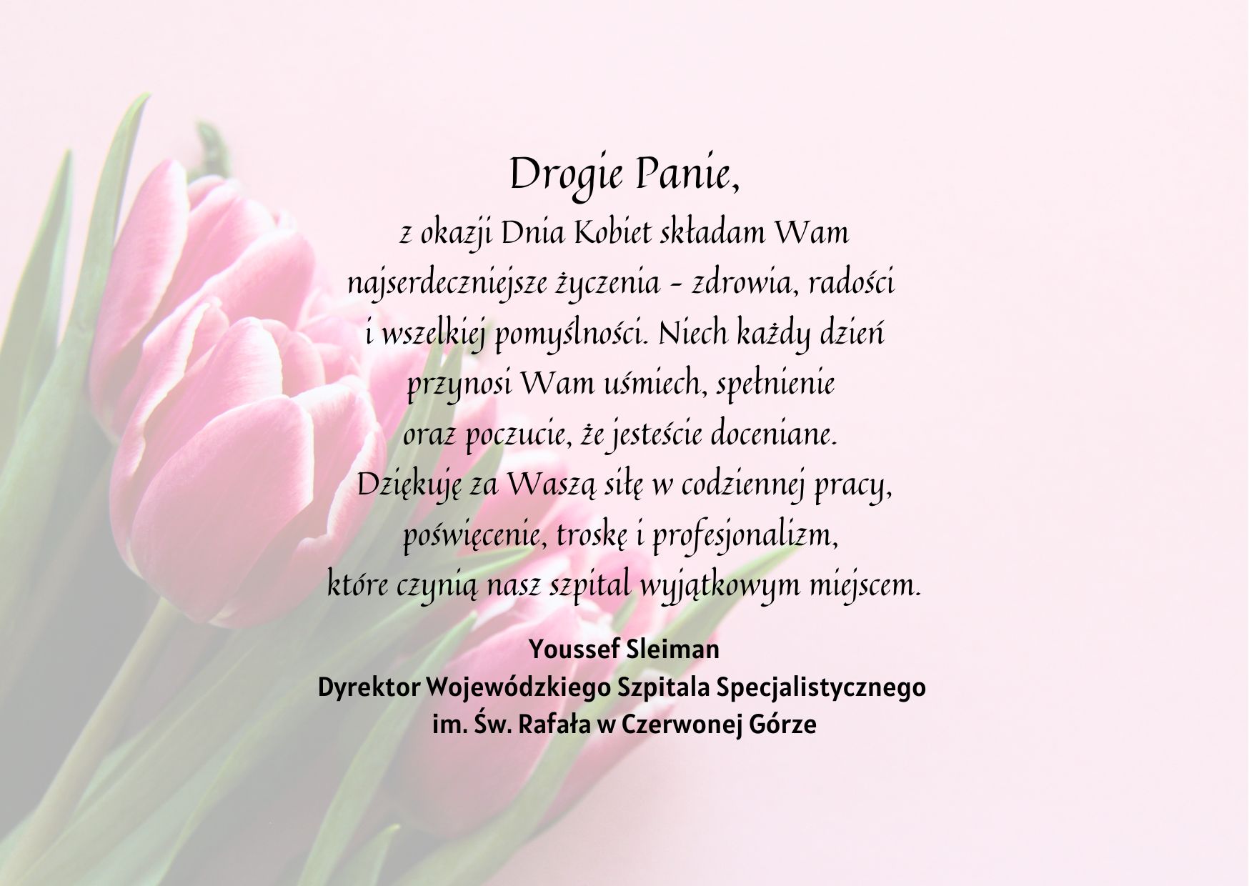 Życzenia z okazji Dnia Kobiet