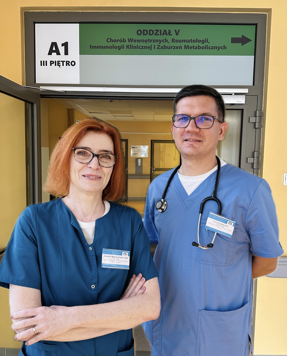 Nowe kierownictwo i nowe możliwości -Oddział V poszerza działalność diagnostyczno-leczniczą