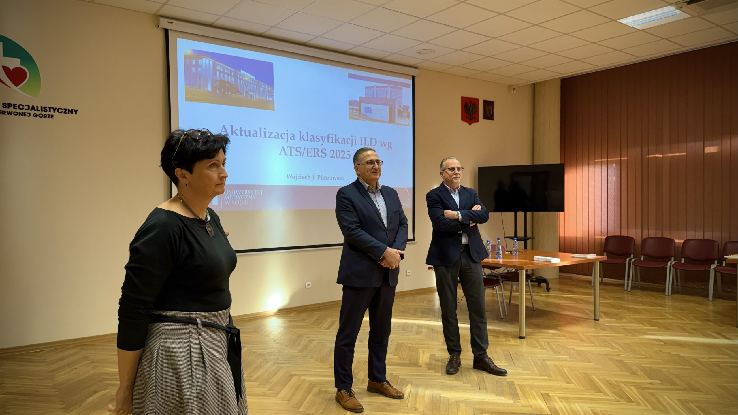 Spotkanie naukowe w szpitalu w Czerwonej Górze: interdyscyplinarna współpraca w leczeniu chorób śródmiąższowych płuc