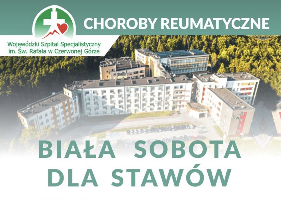 Biała Sobota dla Stawów w szpitalu w Czerwonej Górze – bezpłatne badania i konsultacje reumatologiczne