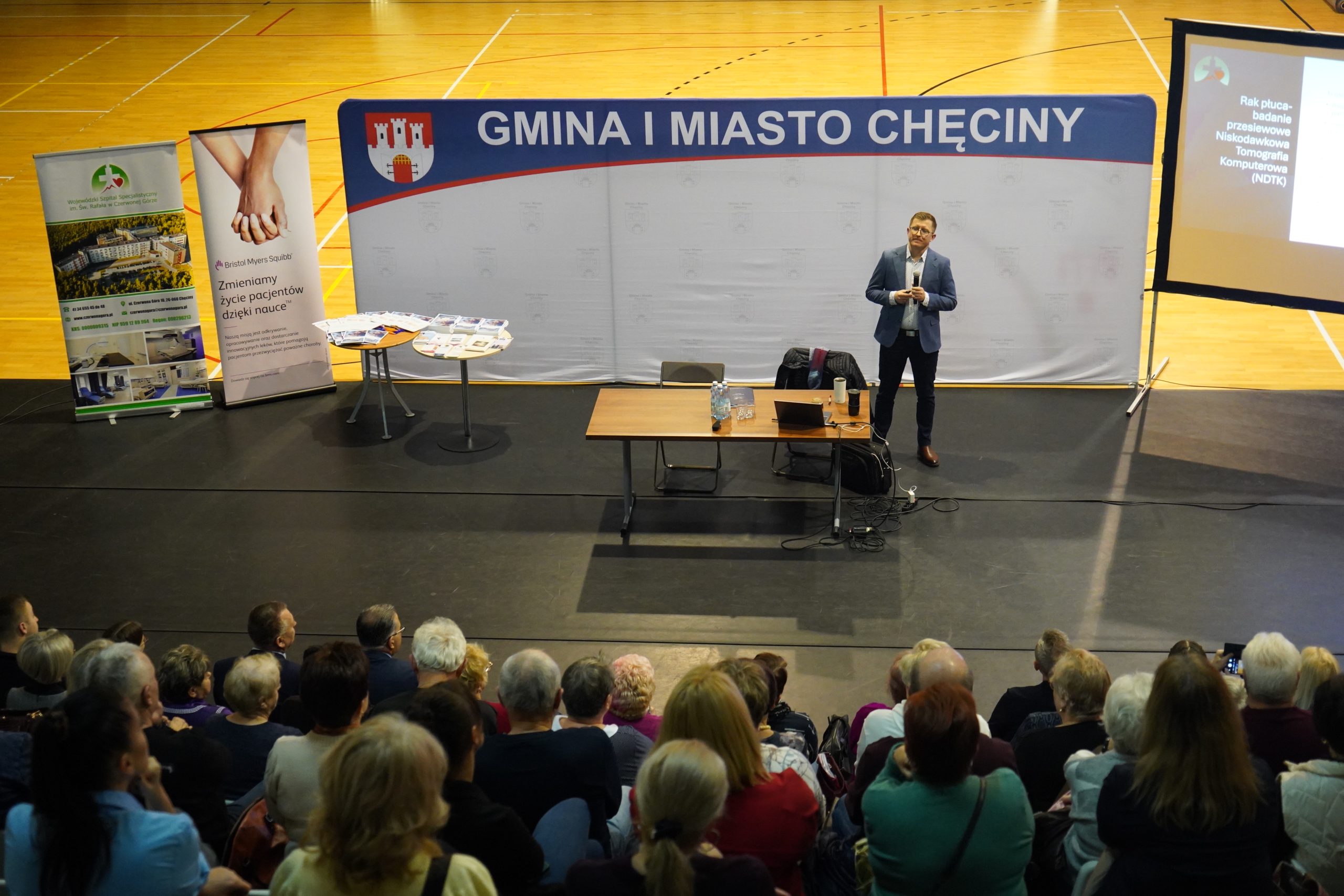 Siła i nadzieja – onkologia bez tajemnic. Edukacyjne spotkanie w Chęcinach