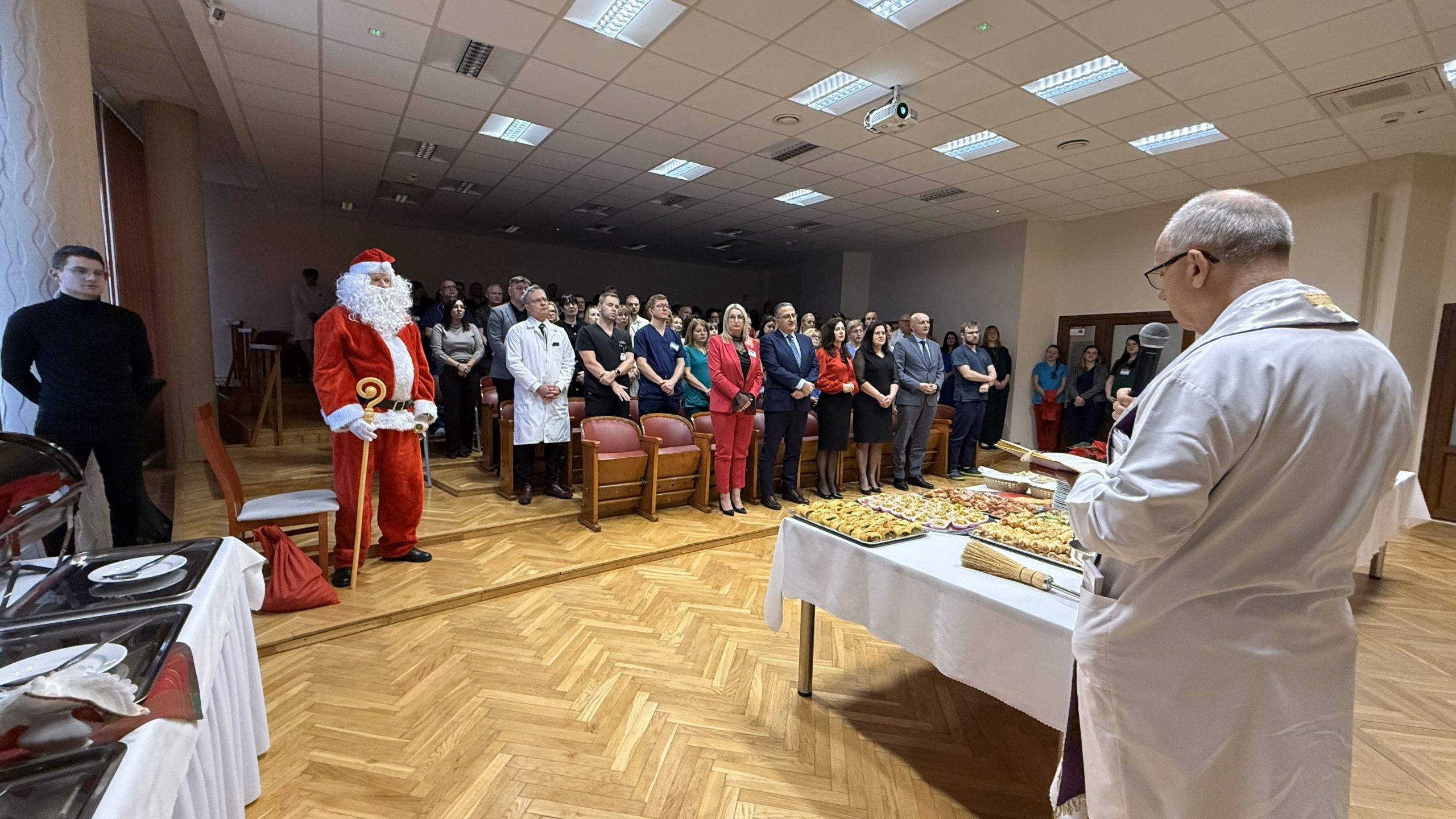 Wigilijne spotkanie pracowników Szpitala w Czerwonej Górze