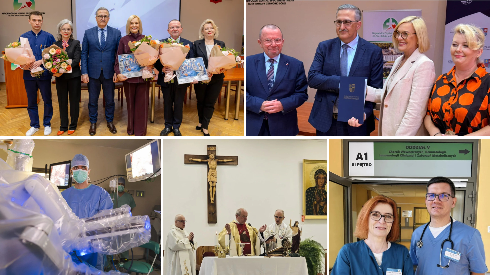 Czas intensywnego rozwoju i rekordowych inwestycji. Kalendarium najważniejszych wydarzeń w szpitalu w Czerwonej Górze w 2025 roku