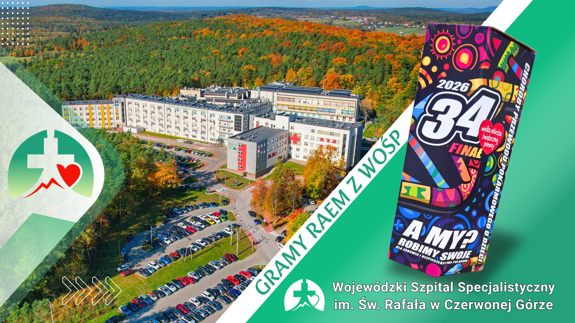 Gramy z WOŚP dla zdrowia najmłodszych! Szpital w Czerwonej Górze włącza się w 34. Finał Wielkiej Orkiestry Świątecznej Pomocy