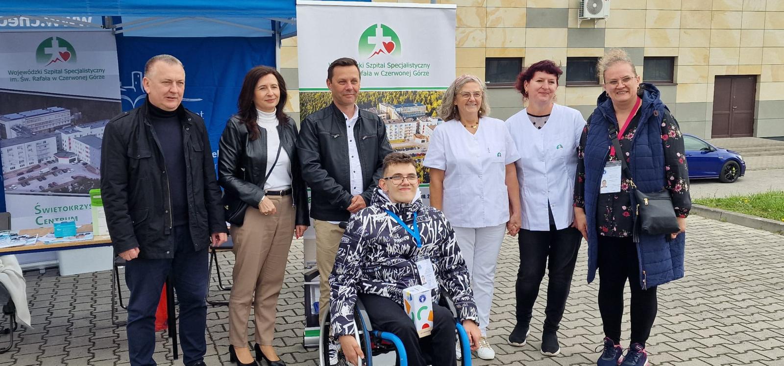 Szpital w Czerwonej Górze włączył się w akcję charytatywną dla Kamila Grudnia 🩵❤️