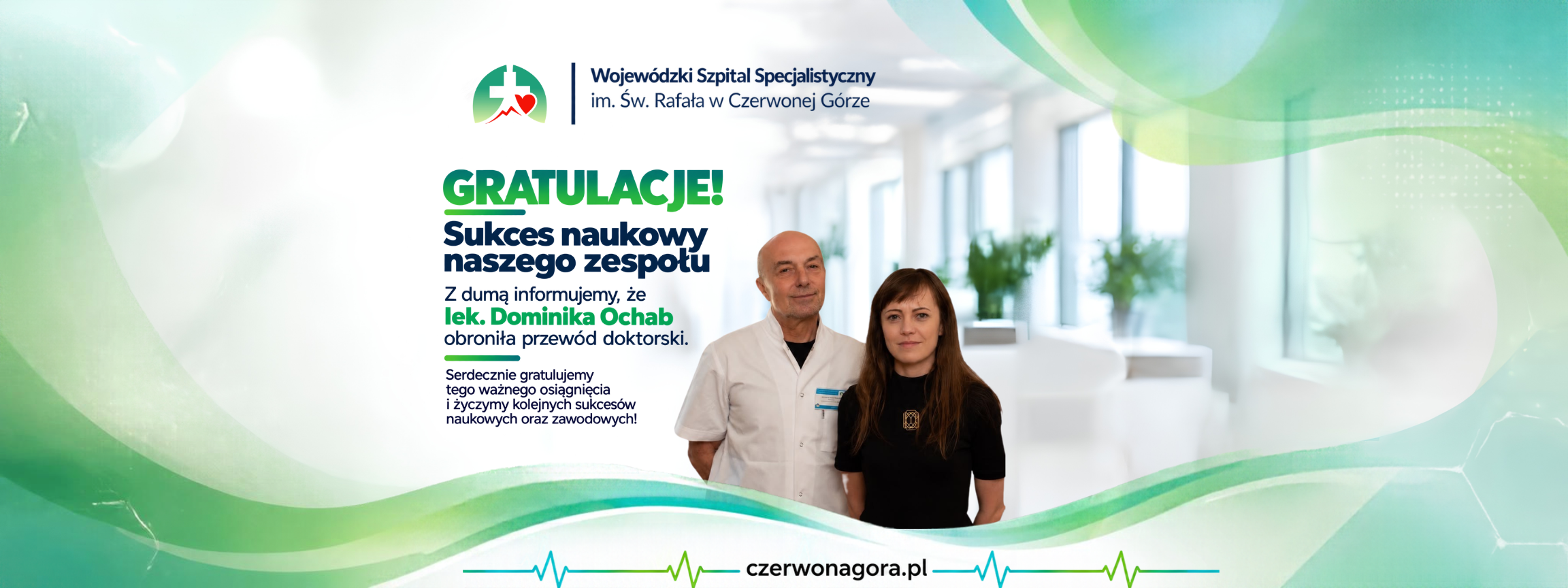Lek. Dominika Ochab obroniła doktorat. Badania nad immunoterapią alergenową mogą wpłynąć na leczenie pacjentów z chorobami autoimmunologicznymi